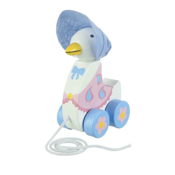 H2H Jemima Puddle-Duck Pull Along Wooden Toy H23498147
